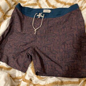 Board Short in Brick Rust